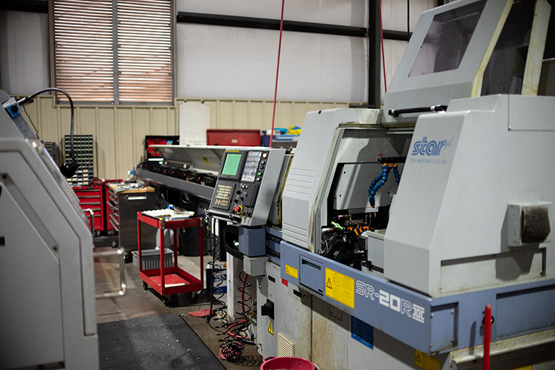 Swiss machining